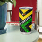Zimbabwe Christmas Tumbler Cup Flag Colors Xmas Tree and Holiday - African Pride