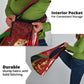 Kenya Christmas Grocery Bag Santa Claus Spear and Red Green Harambee Crest - African Pride