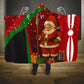Kenya Christmas Hooded Blanket Santa Claus Spear and Red Green Harambee Crest - African Pride