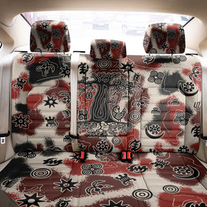 Adinkra Baobab Roots Back Car Seat Cover African Ancestral Spirit Design - African Pride