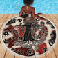 Adinkra Baobab Roots Beach Blanket African Ancestral Spirit Design - African Pride