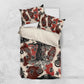 Adinkra Baobab Roots Bedding Set African Ancestral Spirit Design - African Pride