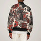 Adinkra Baobab Roots Bomber Jacket African Ancestral Spirit Design - African Pride