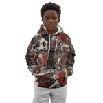 Adinkra Baobab Roots Kid Hoodie African Ancestral Spirit Design - African Pride