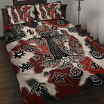 Adinkra Baobab Roots Quilt Bed Set African Ancestral Spirit Design - African Pride