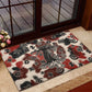 Adinkra Baobab Roots Rubber Doormat African Ancestral Spirit Design - African Pride