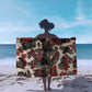 Adinkra Baobab Roots Sarong African Ancestral Spirit Design - African Pride