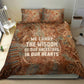 We Carry The Wisdom Bedding Set Indigenous Spirit Quote Art - African Pride