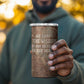 We Carry The Wisdom 4 in 1 Can Cooler Tumbler Indigenous Spirit Quote Art - African Pride