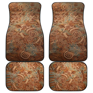 We Carry The Wisdom Car Mats Indigenous Spirit Quote Art - African Pride