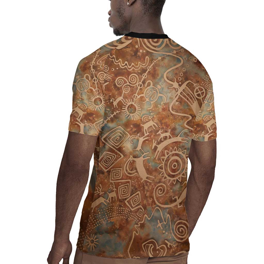 We Carry The Wisdom Rugby Jersey Indigenous Spirit Quote Art - African Pride