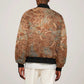 We Carry The Wisdom Sleeve Zip Bomber Jacket Indigenous Spirit Quote Art - African Pride