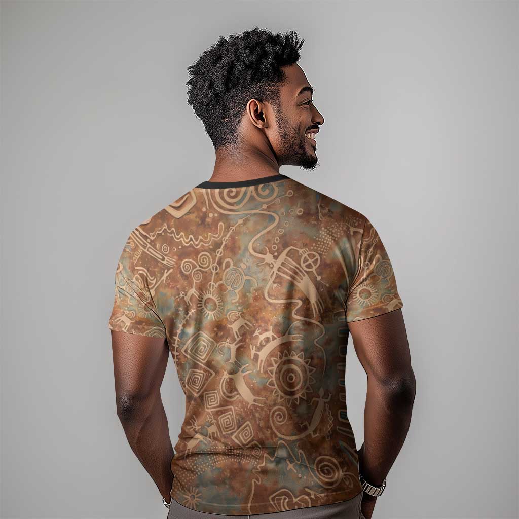 We Carry The Wisdom T shirt Indigenous Spirit Quote Art - African Pride