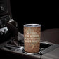 We Carry The Wisdom Tumbler Cup Indigenous Spirit Quote Art - African Pride