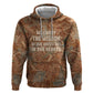 We Carry The Wisdom Zip Hoodie Indigenous Spirit Quote Art - African Pride