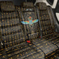 Ankh Horus Scarab Egyptian Back Car Seat Cover Ancient Egypt - African Spiritual Legacy - African Pride