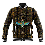Ankh Horus Scarab Egyptian Baseball Jacket Ancient Egypt - African Spiritual Legacy - African Pride