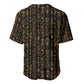 Ankh Horus Scarab Egyptian Baseball Jersey Ancient Egypt - African Spiritual Legacy - African Pride