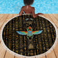 Ankh Horus Scarab Egyptian Beach Blanket Ancient Egypt - African Spiritual Legacy - African Pride