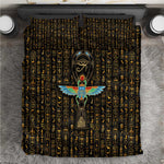 Ankh Horus Scarab Egyptian Bedding Set Ancient Egypt - African Spiritual Legacy - African Pride