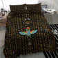 Ankh Horus Scarab Egyptian Bedding Set Ancient Egypt - African Spiritual Legacy - African Pride