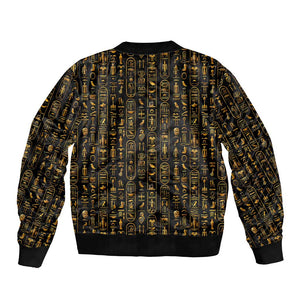 Ankh Horus Scarab Egyptian Bomber Jacket Ancient Egypt - African Spiritual Legacy - African Pride