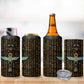 Ankh Horus Scarab Egyptian 4 in 1 Can Cooler Tumbler Ancient Egypt - African Spiritual Legacy - African Pride