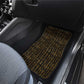 Ankh Horus Scarab Egyptian Car Mats Ancient Egypt - African Spiritual Legacy - African Pride