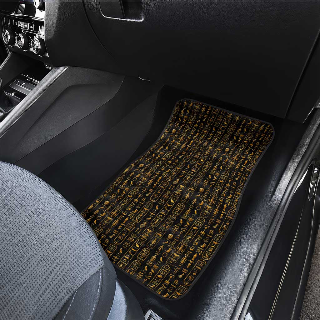 Ankh Horus Scarab Egyptian Car Mats Ancient Egypt - African Spiritual Legacy - African Pride