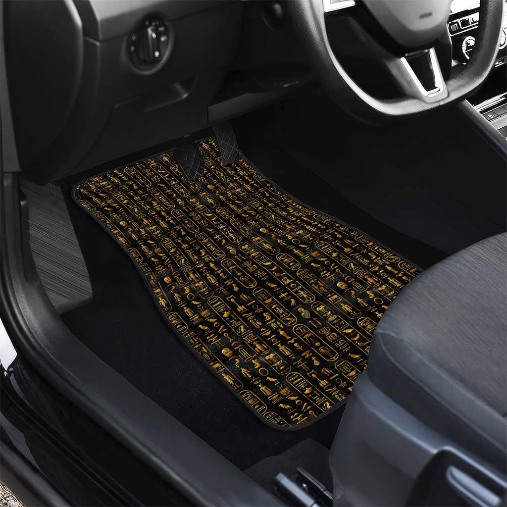 Ankh Horus Scarab Egyptian Car Mats Ancient Egypt - African Spiritual Legacy - African Pride