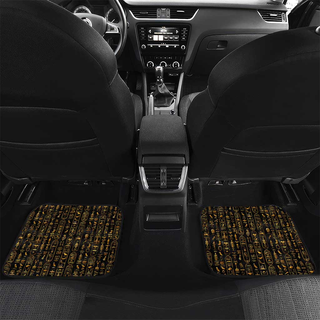 Ankh Horus Scarab Egyptian Car Mats Ancient Egypt - African Spiritual Legacy - African Pride