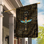Ankh Horus Scarab Egyptian Garden Flag Ancient Egypt - African Spiritual Legacy - African Pride
