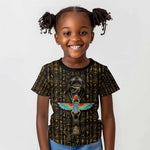 Ankh Horus Scarab Egyptian Kid T shirt Ancient Egypt - African Spiritual Legacy - African Pride
