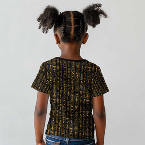 Ankh Horus Scarab Egyptian Kid T shirt Ancient Egypt - African Spiritual Legacy - African Pride