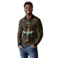 Ankh Horus Scarab Egyptian Long Sleeve Polo Shirt Ancient Egypt - African Spiritual Legacy - African Pride