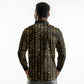 Ankh Horus Scarab Egyptian Long Sleeve Polo Shirt Ancient Egypt - African Spiritual Legacy - African Pride