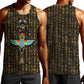 Ankh Horus Scarab Egyptian Men Tank Top Ancient Egypt - African Spiritual Legacy - African Pride