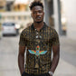 Ankh Horus Scarab Egyptian Polo Shirt Ancient Egypt - African Spiritual Legacy - African Pride