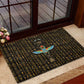Ankh Horus Scarab Egyptian Rubber Doormat Ancient Egypt - African Spiritual Legacy - African Pride
