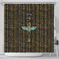 Ankh Horus Scarab Egyptian Shower Curtain Ancient Egypt - African Spiritual Legacy - African Pride