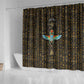 Ankh Horus Scarab Egyptian Shower Curtain Ancient Egypt - African Spiritual Legacy - African Pride