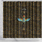 Ankh Horus Scarab Egyptian Shower Curtain Ancient Egypt - African Spiritual Legacy - African Pride