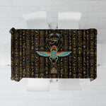 Ankh Horus Scarab Egyptian Tablecloth Ancient Egypt - African Spiritual Legacy - African Pride