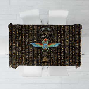 Ankh Horus Scarab Egyptian Tablecloth Ancient Egypt - African Spiritual Legacy - African Pride