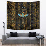 Ankh Horus Scarab Egyptian Tapestry Ancient Egypt - African Spiritual Legacy - African Pride