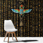 Ankh Horus Scarab Egyptian Window Curtain Ancient Egypt - African Spiritual Legacy - African Pride