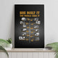She Built It The World Uses It Canvas Wall Art Black Women, Bold Inventions - African Pride