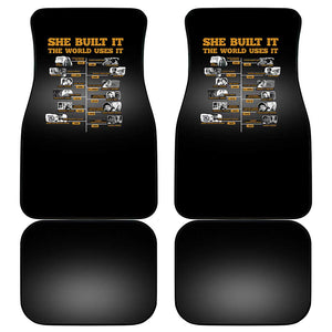 She Built It The World Uses It Car Mats Black Women, Bold Inventions - African Pride