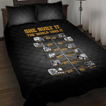 She Built It The World Uses It Quilt Bed Set Black Women, Bold Inventions - African Pride