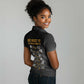 She Built It The World Uses It Women Polo Shirt Black Women, Bold Inventions - African Pride